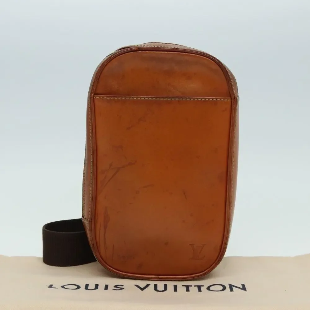Louis Vuitton Nomade Pochette Gange Shoulder Bag Beige